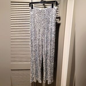 Silver Sequins pants